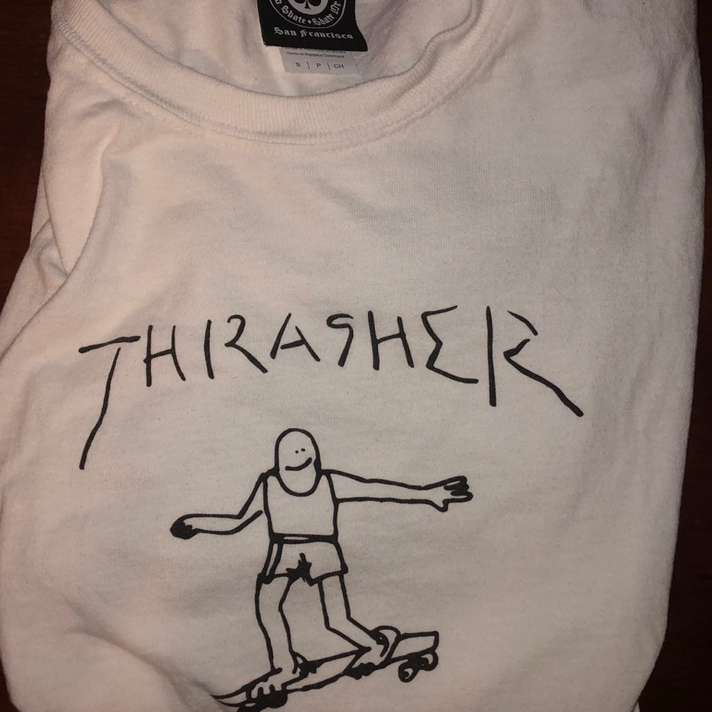 Thrasher Skateboard Stick Figure Tee